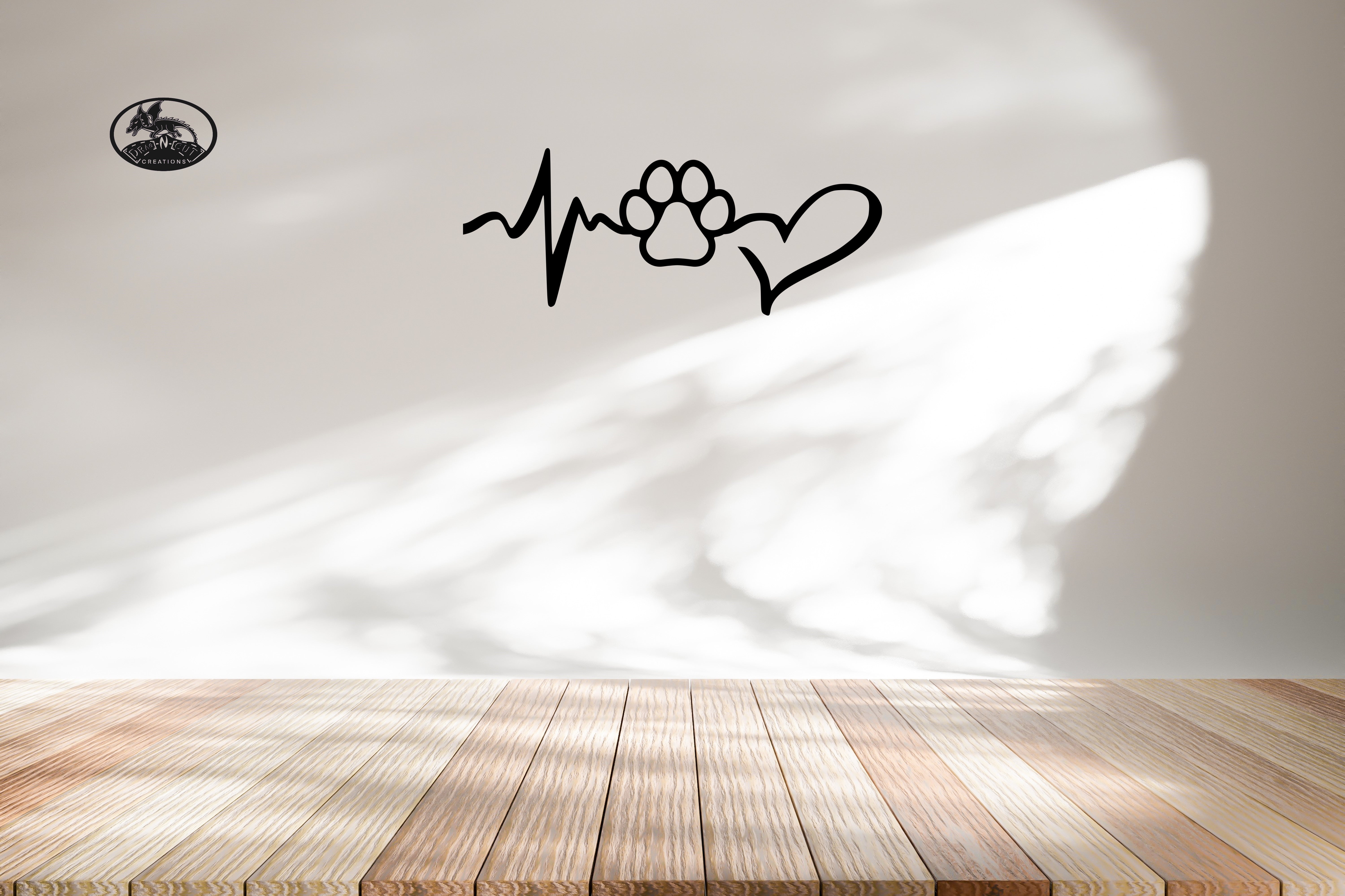 Paw Print, Hope, Love