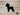 Schnauzer Puppy Silhouette Dog Profile with Natural Ears Metal Wall Art Sign Yard Art
